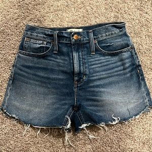 Madewell Jean shorts